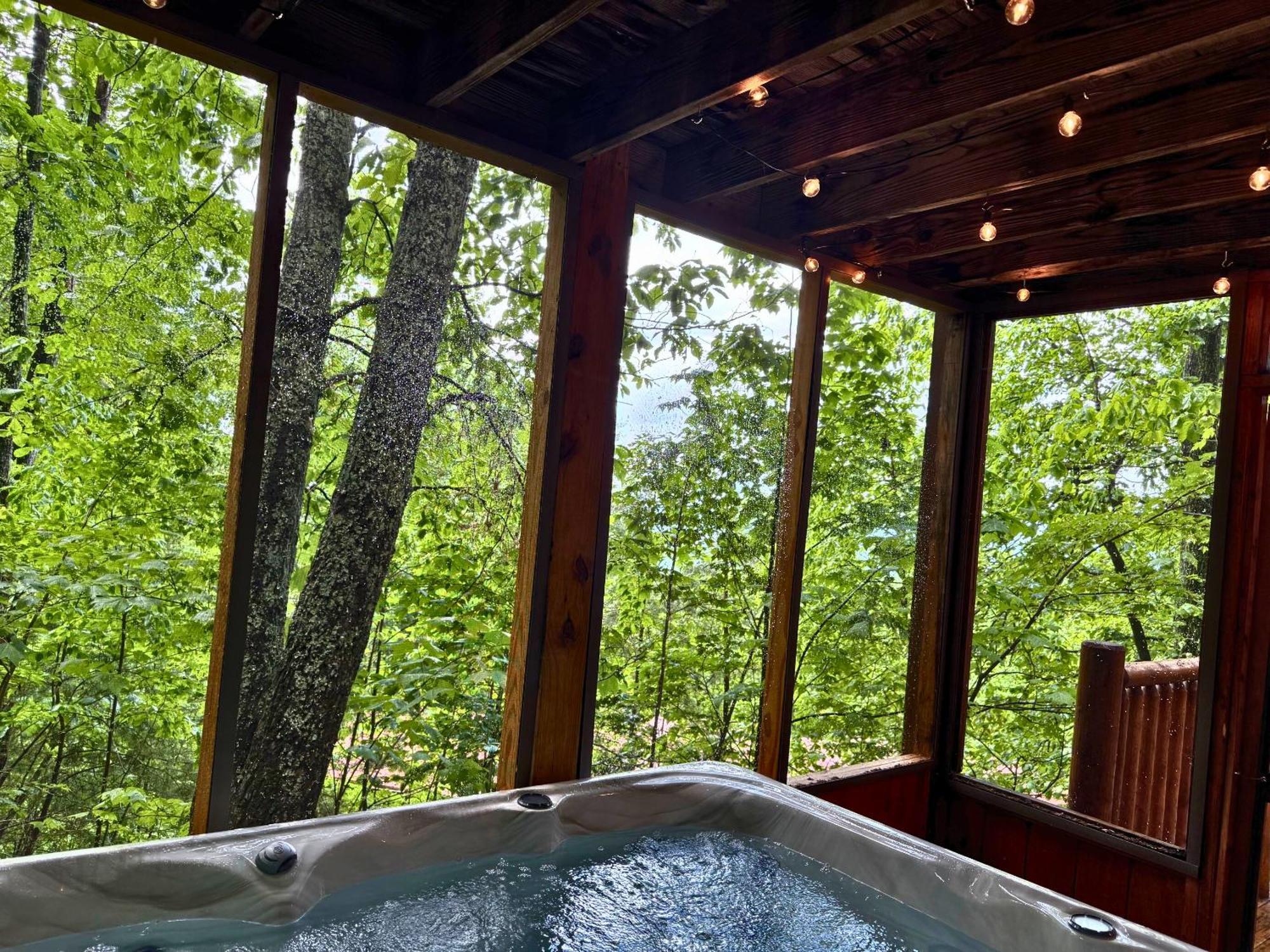 Views, Game Room And Hot Tub Bearway To Heaven セバービル エクステリア 写真